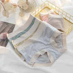 4Pcs/Set Women's Panties Modal Underwear Female Comfortable Seamless Sexy Lingerie Intimates Underpants Briefs Girls Solid M-XL