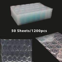 Double Side Nail Jelly Glue Transparent False Nail Art Adhesive Tape Glue Stickers DIY Reusable Manicur Nails Accessories