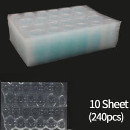 Double Side Nail Jelly Glue Transparent False Nail Art Adhesive Tape Glue Stickers DIY Reusable Manicur Nails Accessories
