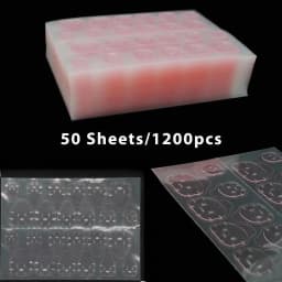 Double Side Nail Jelly Glue Transparent False Nail Art Adhesive Tape Glue Stickers DIY Reusable Manicur Nails Accessories