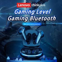 Choice Lenovo GM2 Pro Earphone Bluetooth 5.4 Headphones with Mic 9D Stereo Pro 6 Earbuds Dual Modes Music Game Wireless Headset