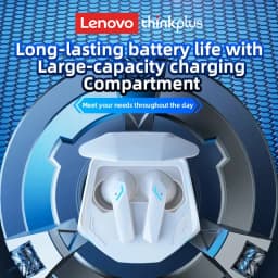 Choice Lenovo GM2 Pro Earphone Bluetooth 5.4 Headphones with Mic 9D Stereo Pro 6 Earbuds Dual Modes Music Game Wireless Headset