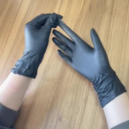 20/50/100PCS Disposable Black Nitrile Gloves for Household Use Latex Free Powder Free Cleaning Gloves Tattoo Hairdressing Tools