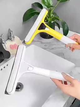 Multi-Function Glass Wiper Home Window Cleaning Brush Sprayer Cleaning Soap Cleaning Brush Home Automotive Rubber Brush