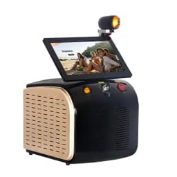Professional Laser Epilator Ice Titanium Permanent Hair Removal 3 Wavelengths Diode Laser Remove Hair Machine for Salon