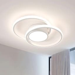 Neutral White 4500K LED Ceiling Light Modern Ceiling Lamp White Round LED for Kitchen Dining Room Bedroom Hallway Room