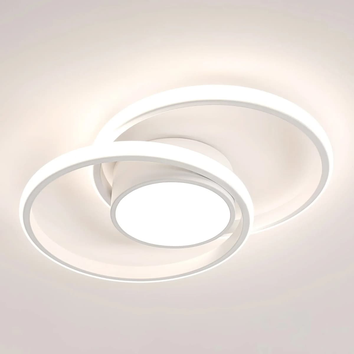 Neutral White 4500K LED Ceiling Light Modern Ceiling Lamp White Round LED for Kitchen Dining Room Bedroom Hallway Room