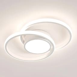 Neutral White 4500K LED Ceiling Light Modern Ceiling Lamp White Round LED for Kitchen Dining Room Bedroom Hallway Room