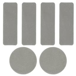 6pcs Sports Shoe Patches for Damaged Side Edges Inner Lining & Heel Wear - Shoe Repair Stickers for Extended Footwear Life
