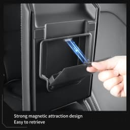 LUCKEASY for Tesla Model 3 Highland/Model Y Juniper 2025 2026 Car Armrest Box Hidden Storage Box Center Console Storage Case