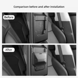 LUCKEASY for Tesla Model 3 Highland/Model Y Juniper 2025 2026 Car Armrest Box Hidden Storage Box Center Console Storage Case