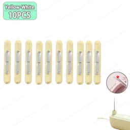 2 In 1 Needle Threader and Seam Ripper Tool Multifunctional Sewing Thread Remover Cross Stitch Crafting Accessories Easy Use