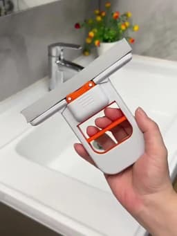 Multi-Functional Mini Mop | Retractable Wet/Dry Mop for Kitchen, Bathroom, Car | Durable Plastic | Compact & Home Cleaning Tool
