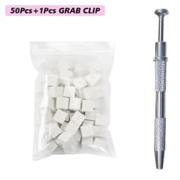 100/50Pcs Square Nail Art Sponge Set Gradient Nail Brushes Gel Polish DIY Design Nail Sponge Grab Pen Manicure Supplies Tools
