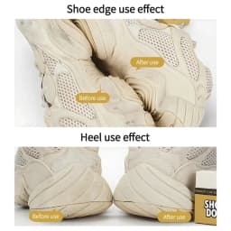 Portable Shoe Wiper, Shoe Shine, Waterproof Cleaning, Suede Leather Sneakers, Rubber Decontamination, Shoe Cleaner