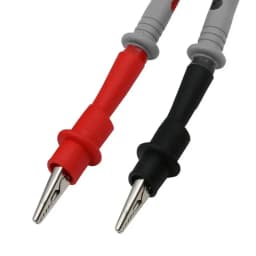 2pcs Alligator Clips Test Clip Clamp Set Red Black Wire Tips 10A 1000V Multimeter Tester Probes for AC DC Power Measurement