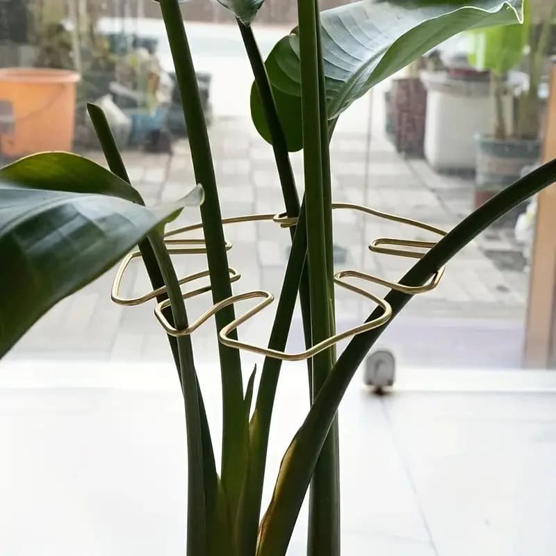 1Pc Large Hanging Plant Stand, Iron Hooks, Suitable for Flowerpot Decoration, Indoor and Outdoor Use