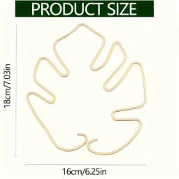 1Pc Large Hanging Plant Stand, Iron Hooks, Suitable for Flowerpot Decoration, Indoor and Outdoor Use