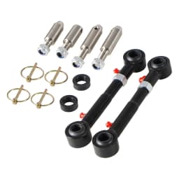 Front Sway Bar Links Disconnects Metal for Jeep JK 2/4 Doors