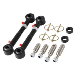 Front Sway Bar Links Disconnects Metal for Jeep JK 2/4 Doors
