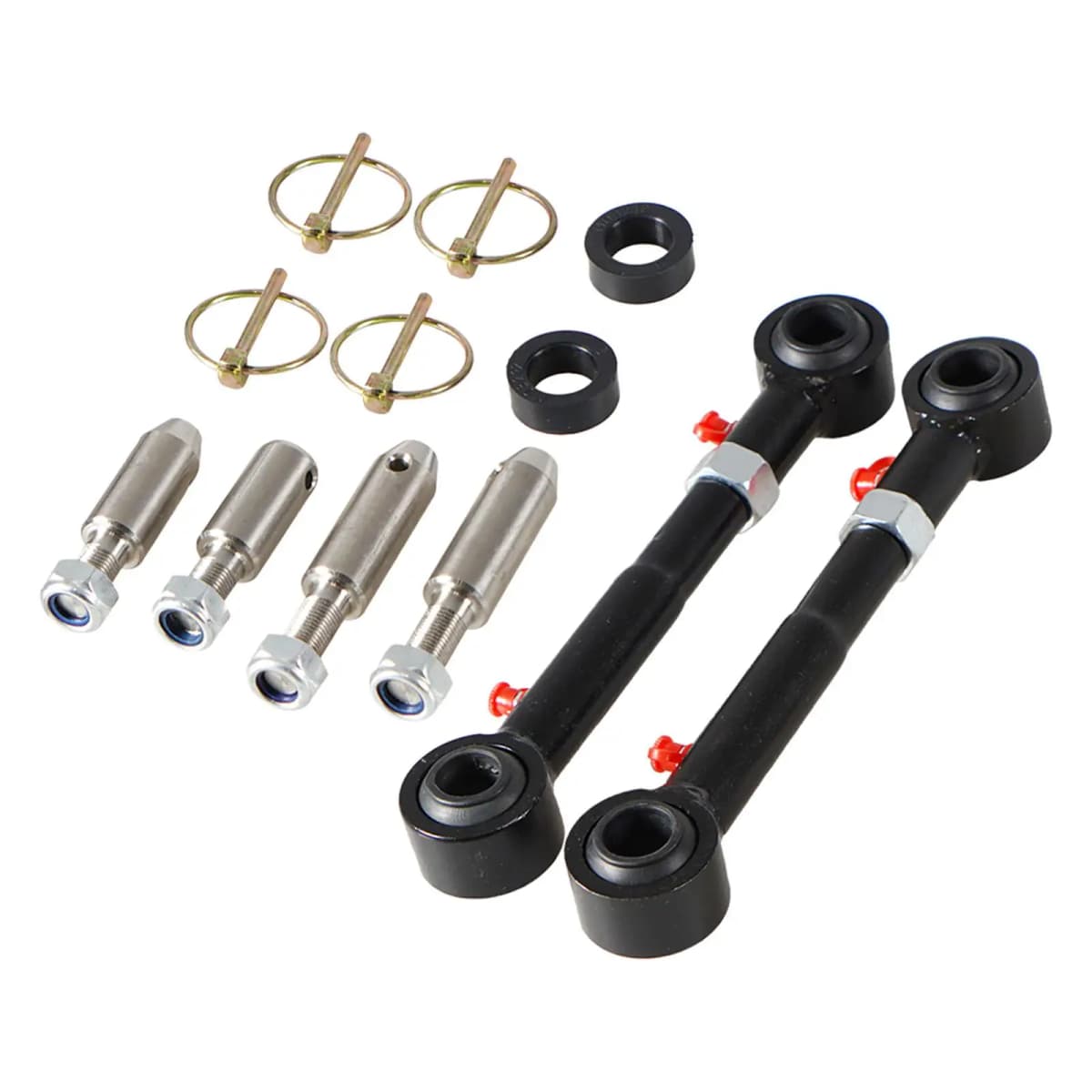 Front Sway Bar Links Disconnects Metal for Jeep JK 2/4 Doors