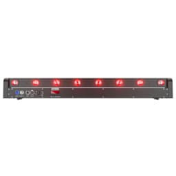 SHEHDS 8x12W RGBW Multicolor LED Bar Beam Moving Head Light With Flight Case Fast Shipping For DJ's Sets Venue Strong Daylight