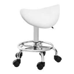 Beauty Salon Saddle Chair Barber Lifting Rotating Chair 360° Rotation Massage Tattoo Facial Spa Office Adjustable Lift Stools