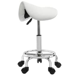 Beauty Salon Saddle Chair Barber Lifting Rotating Chair 360° Rotation Massage Tattoo Facial Spa Office Adjustable Lift Stools
