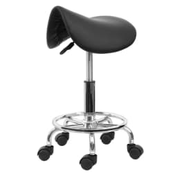 Beauty Salon Saddle Chair Barber Lifting Rotating Chair 360° Rotation Massage Tattoo Facial Spa Office Adjustable Lift Stools