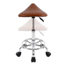 Beauty Salon Saddle Chair Barber Lifting Rotating Chair 360° Rotation Massage Tattoo Facial Spa Office Adjustable Lift Stools