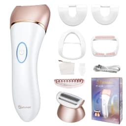 Hatteker Smart Washable Electric Hair Remover for Women Digital Display Two-in-One Multi-functional Hair Removal Device