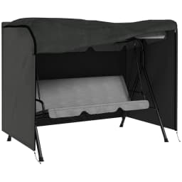 Outsunny 3 Seater 600D Oxford Patio Swing Chair Cover Outdoor Garden Furniture Rain Protection Protector Waterproof Anti-UV