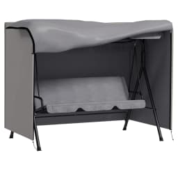 Outsunny 3 Seater 600D Oxford Patio Swing Chair Cover Outdoor Garden Furniture Rain Protection Protector Waterproof Anti-UV