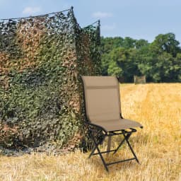 GOFLAME Portable Camping 360° Silent Swivel Blind Hunting Chair Folding Hunter Chair