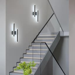 LED Wall Sconces,Modern LED Wall Sconce Lighting, Long Wall Light Wall Light Fixtures Acrylic for Bedroom Hallway Balcony