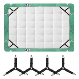 Universal Bed Sheet Fixed Holder High Elastic Adjustable Crisscross Fastener Straps Kits Non-Slip Sofa Cover Clips