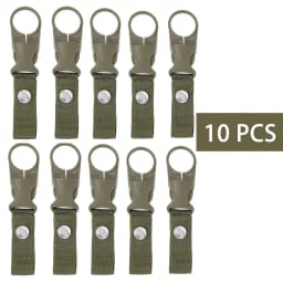 Webbing Water Bottle Holder Climbing Carabiner Belt Backpack Hanger Hooks Clip Multifunction Water Bottle Nylon Buckle Hook Clip