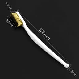 1/2/3Pcs Copper Wire Toothbrush Nozzle For 3D Printer Accessories Ender 3 CR10 MK8 E3D Extruder Cleaner Tool Copper Brush Handle