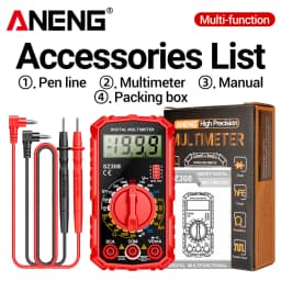 ANENG SZ308 Digital Multimeter   AC/DC Current Meter Voltage Resistance Meter Electrician LCD Screen Ohm Square Wave Test