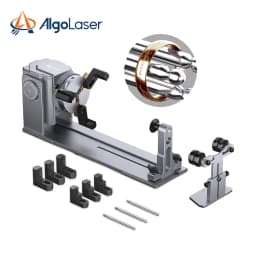 AlgoLaser Laser Engraver Accessories 3-in-1 Kit for Diode Engraving Machines Jaw Chuck for Glass, Cylindrical Objects, Ring, Cup