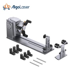 AlgoLaser Laser Engraver Accessories 3-in-1 Kit for Diode Engraving Machines Jaw Chuck for Glass, Cylindrical Objects, Ring, Cup