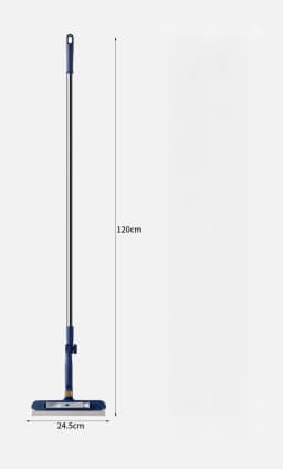 2in1 Highrise Glass Brush Window with Squeegee and Mini Brush Rotatable Glass Wiper Home Cleaning Tool for Glass,Walls and Floor
