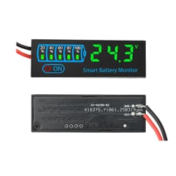 DC7-40V Battery Level Indicator 12V 24V 36V 48V Acid/Lipo Lithium Battery Capacity Board Voltage Battery Charging Tester 