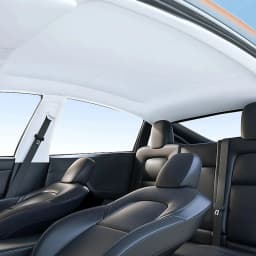 Heenvn For Tesla Model 3Y Model 3 Highland Model Y Juniper 2025 2026 Ice Cloth Buckle Glass Roof Sunshade Car Front Rear Sunroof