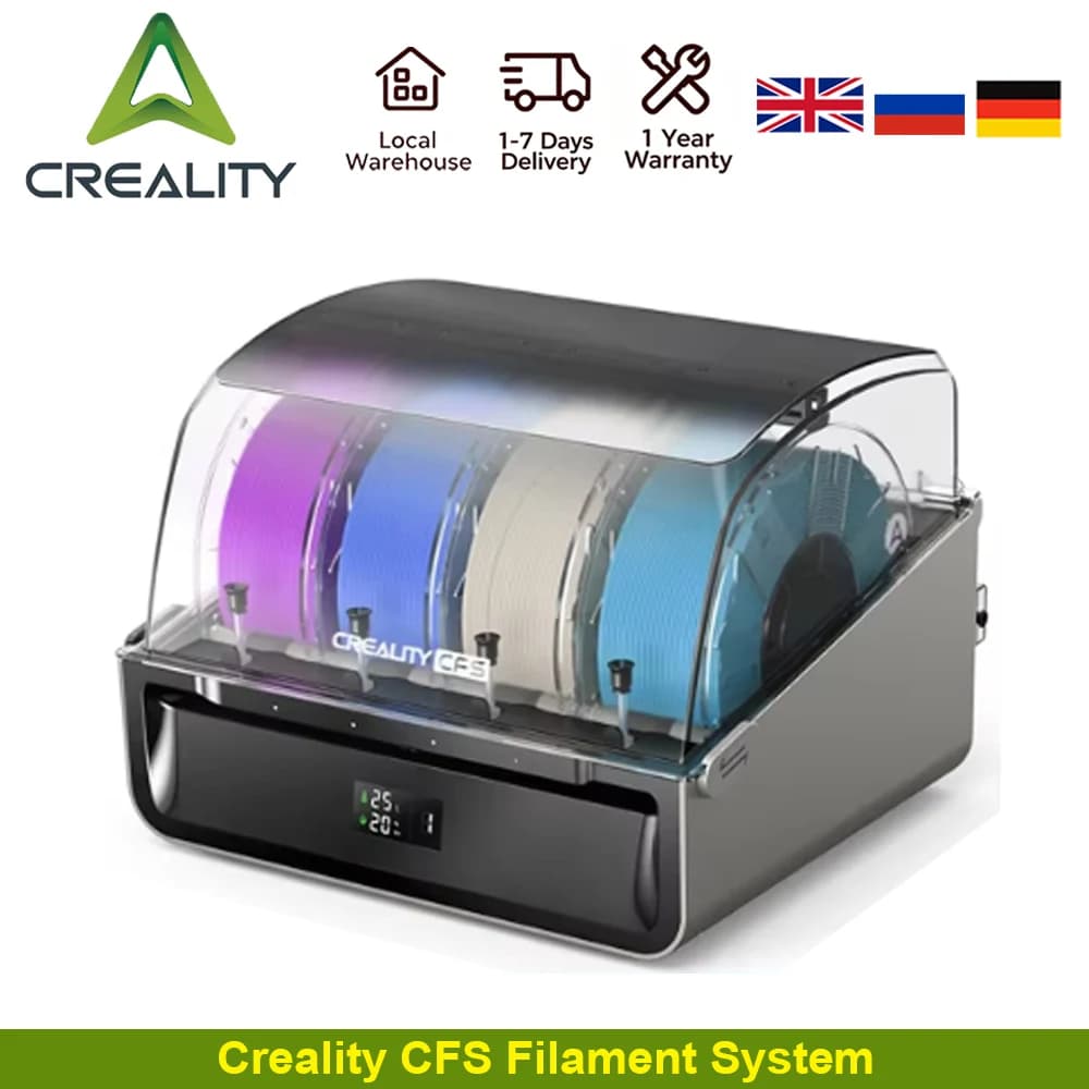 Creality CFS 3D Printer Filament System Run-out Detection Auto Anti-moisture Multi Color Storage For K2 K2plus K2Pro Creality Hi