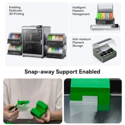 Creality CFS 3D Printer Filament System Run-out Detection Auto Anti-moisture Multi Color Storage For K2 K2plus K2Pro Creality Hi