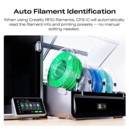 Creality CFS 3D Printer Filament System Run-out Detection Auto Anti-moisture Multi Color Storage For K2 K2plus K2Pro Creality Hi