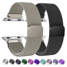 Milanese Strap For Apple Watch Band Ultra 2 49mm 44mm 40mm 45mm 41mm 38mm 44mm Bracelet F or iWatch Series 9 3 6 5 SE 7 8 Strap