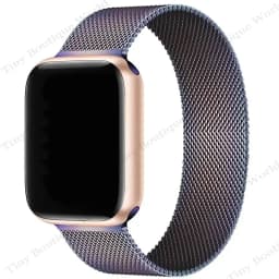 Milanese Strap For Apple Watch Band Ultra 2 49mm 44mm 40mm 45mm 41mm 38mm 44mm Bracelet F or iWatch Series 9 3 6 5 SE 7 8 Strap