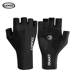 CXWXC Cycling Half Finger Gloves Men Women Breathable Anti-slip Glove Fitness Sport Training Gloves With Extended Wrist Guard